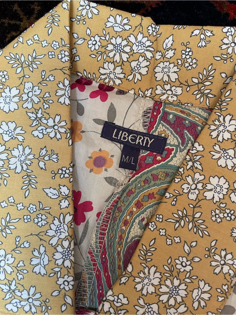 Liberty of London Paisley Button Down Shirt sz M/L